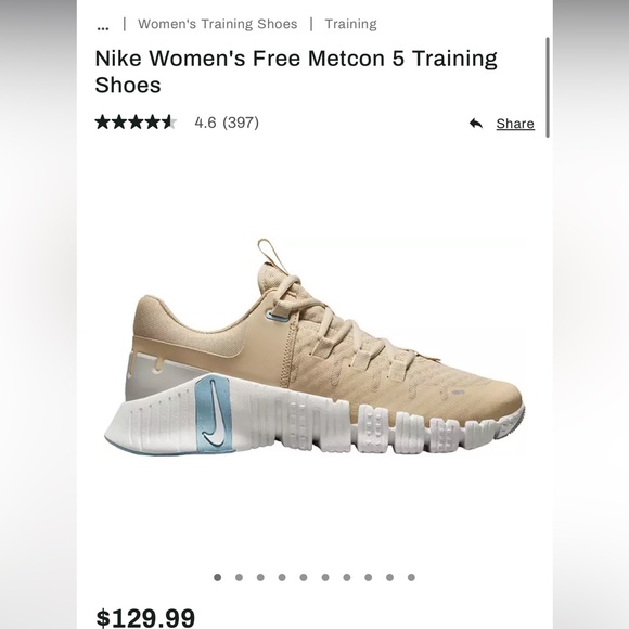🌟New Womens Training Nike Free Metcon 5 Training Shoes🌟 - Picture 1 of 9